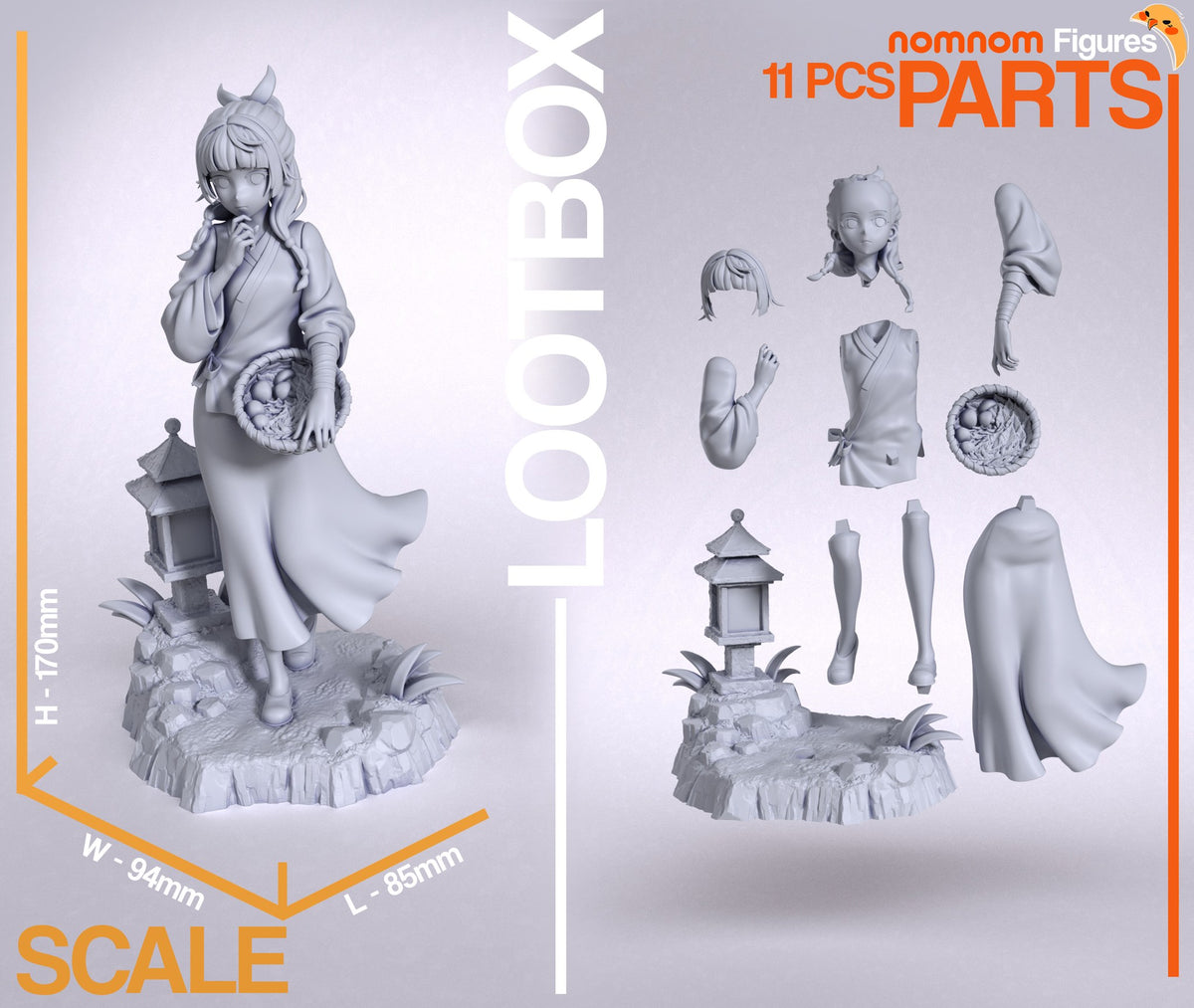 Maomao resin figure