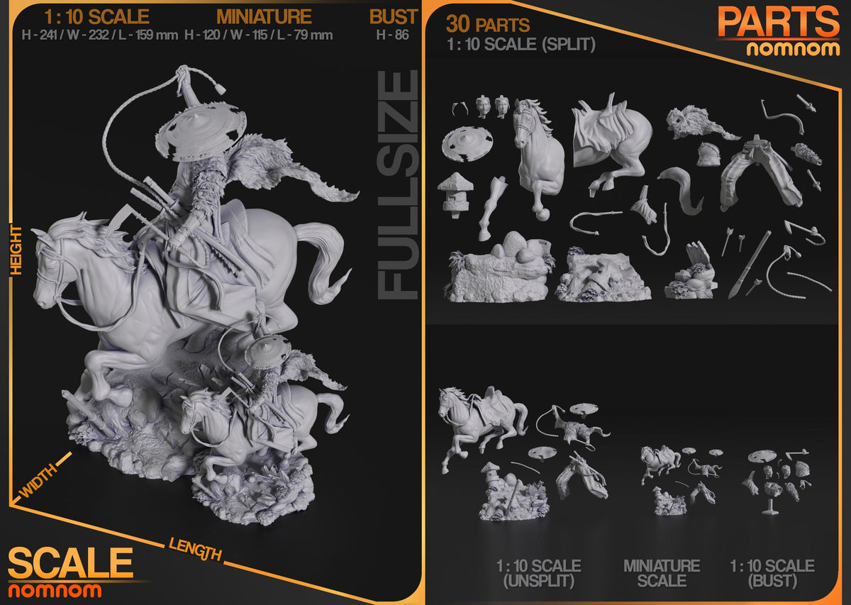 Atsu resin figure