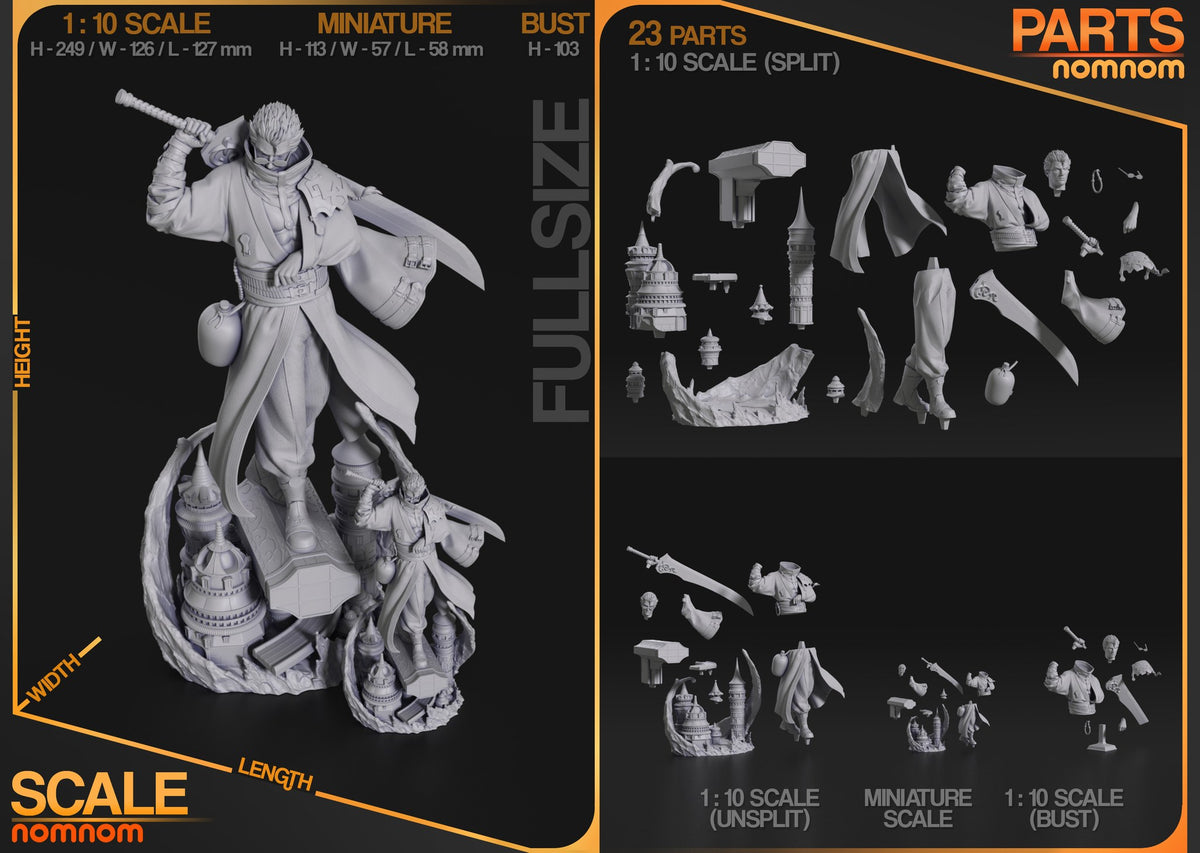 Auron resin figure