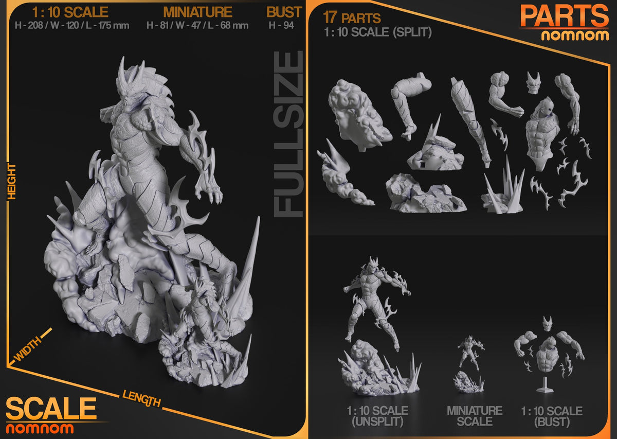 Kaiju No. 8 resin figure