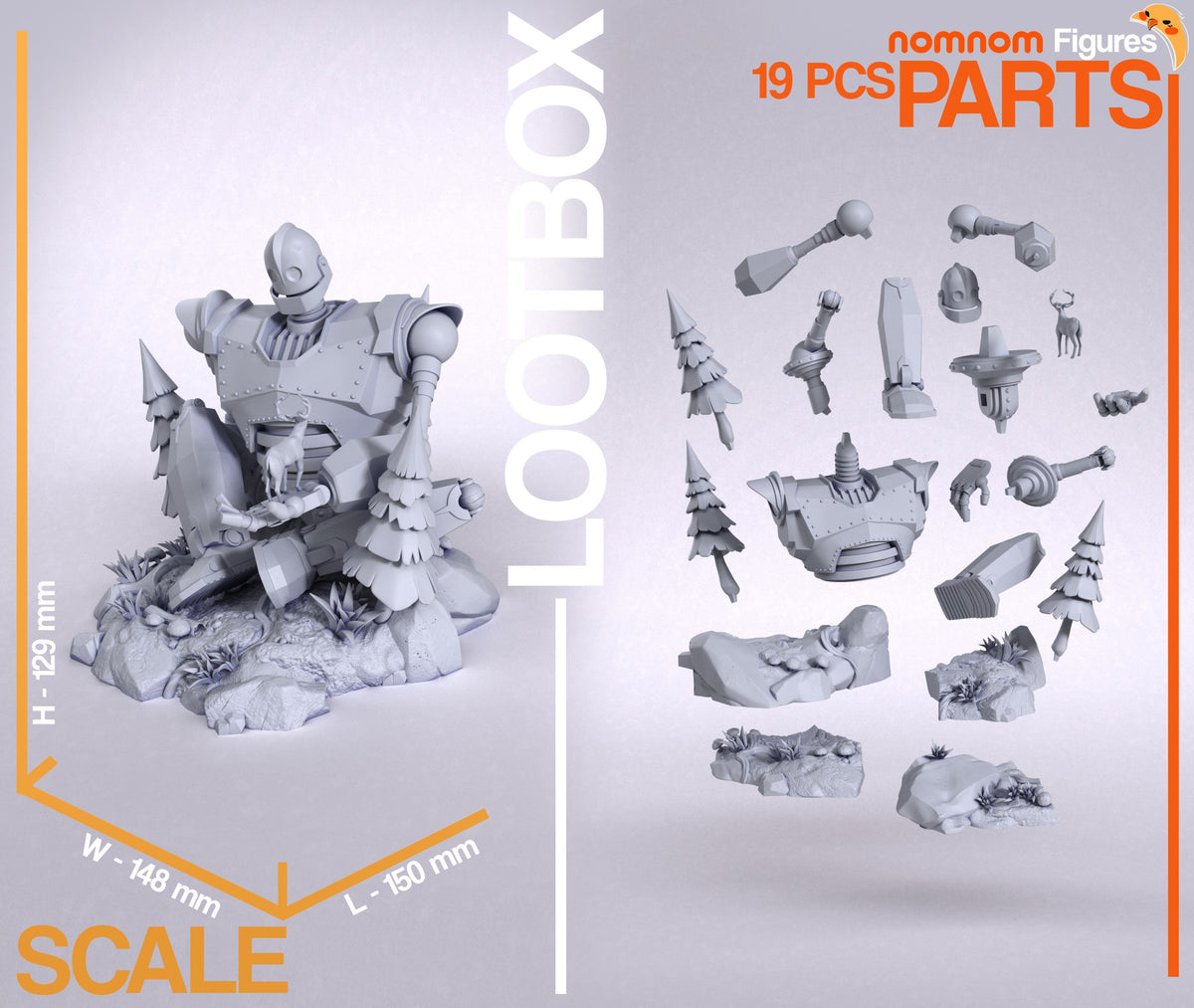 The Iron Giant resin figure