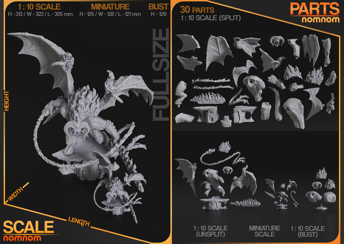 Balrog resin figure