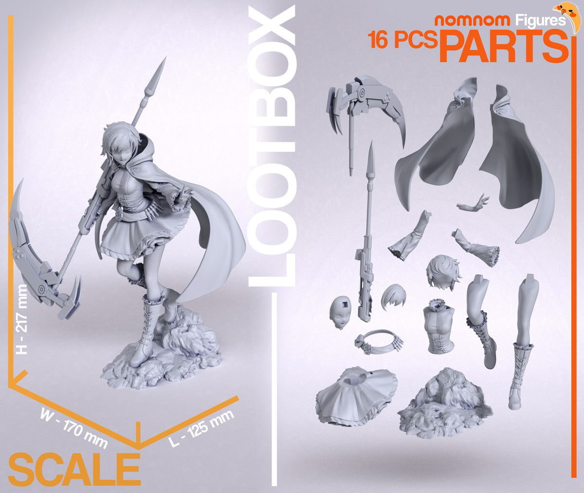 Ruby Rose resin figure