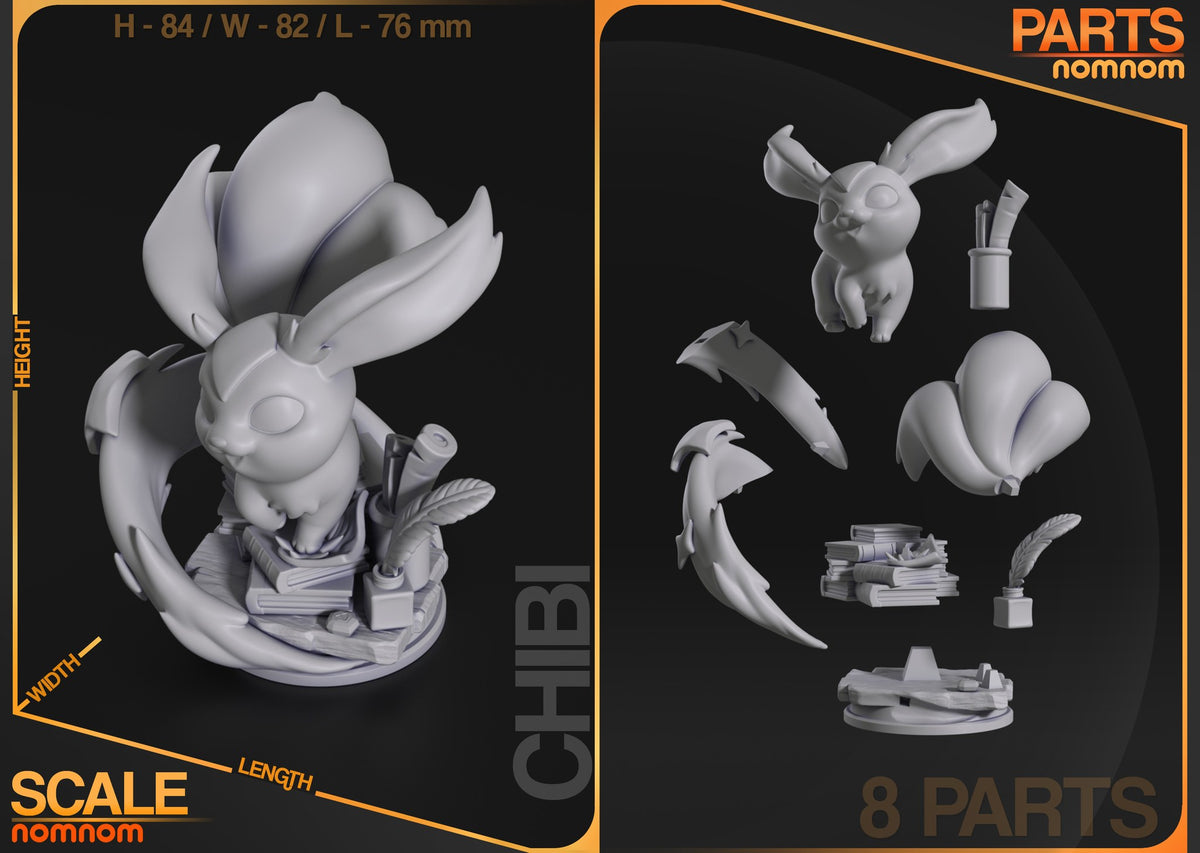 Chibi Carbuncle resin figure