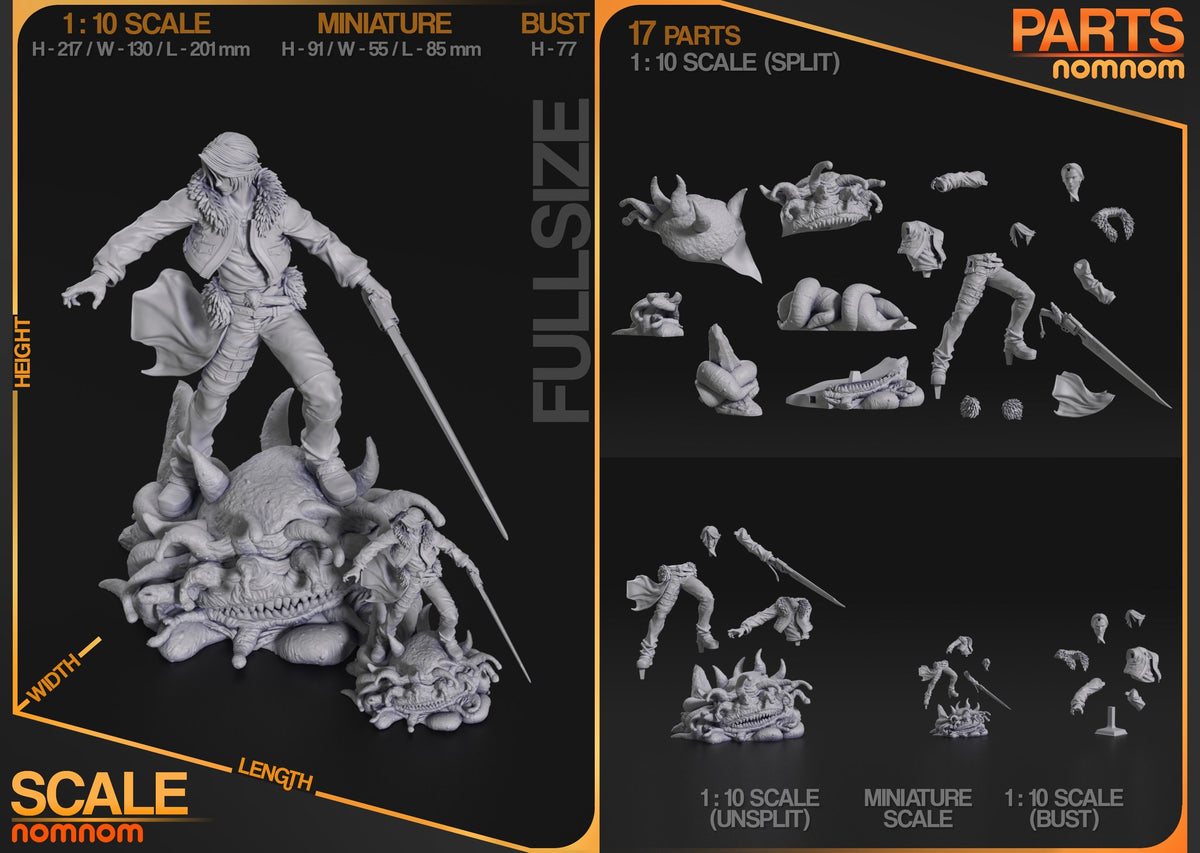 Squall Leonhart resin figure