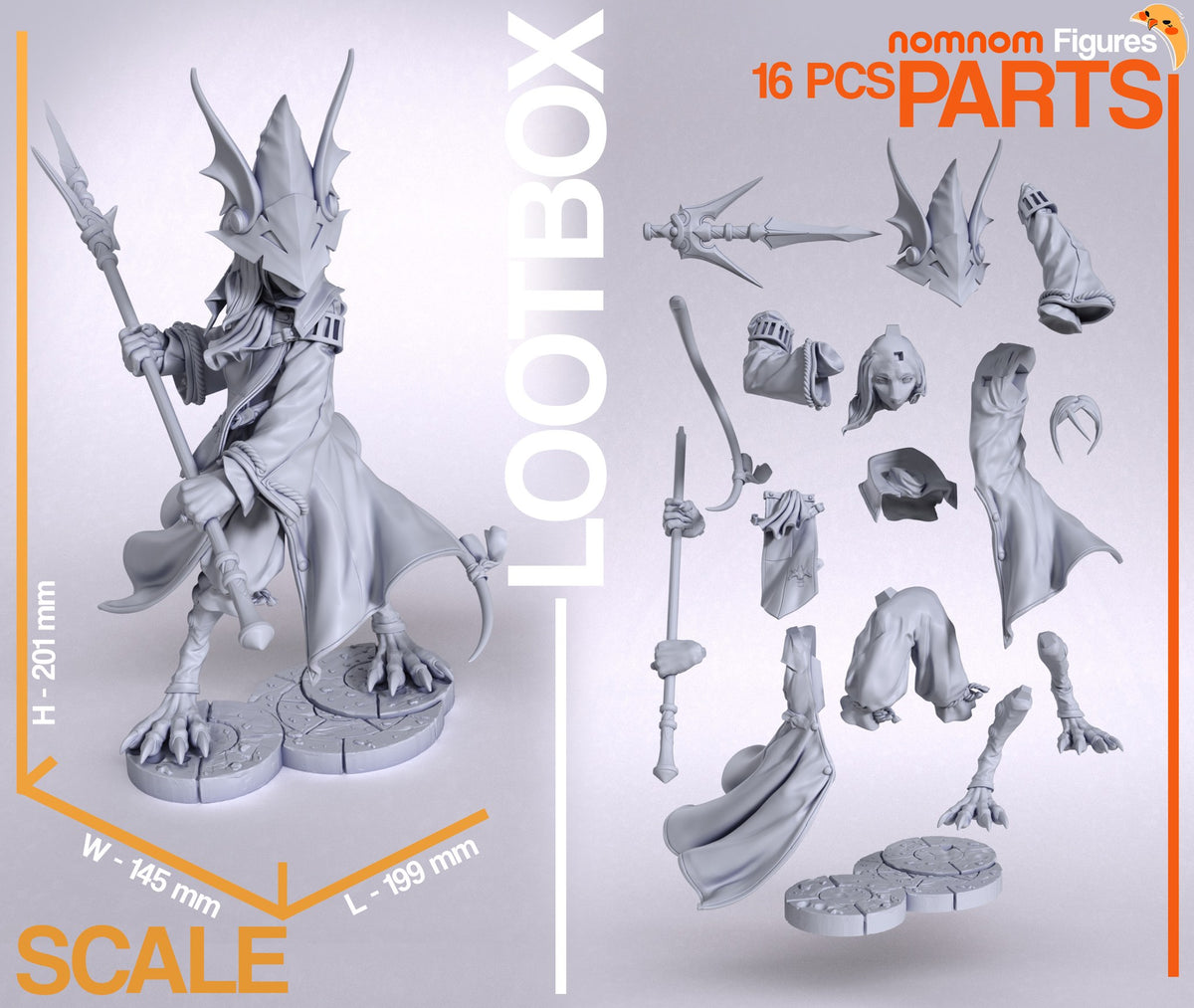 Freya Crescent resin figure