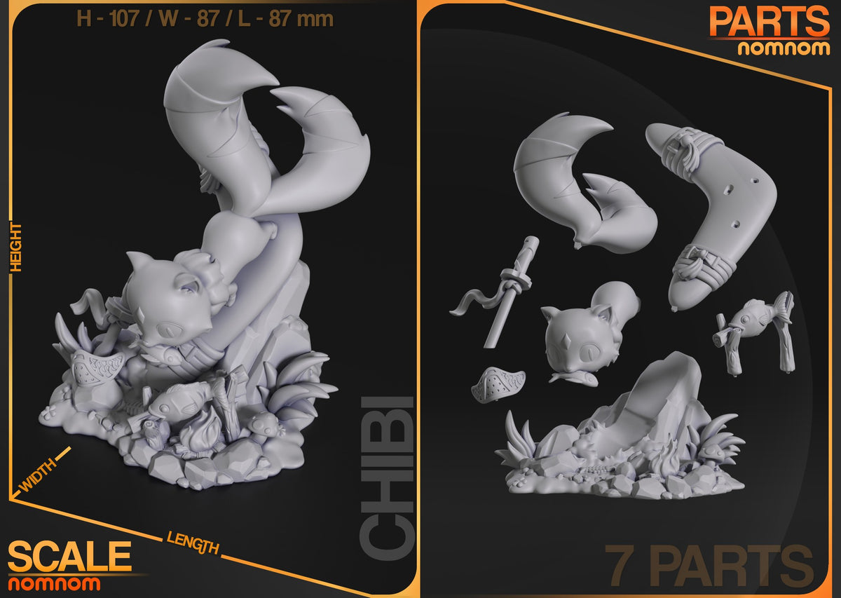 Chibi Kirara resin figure