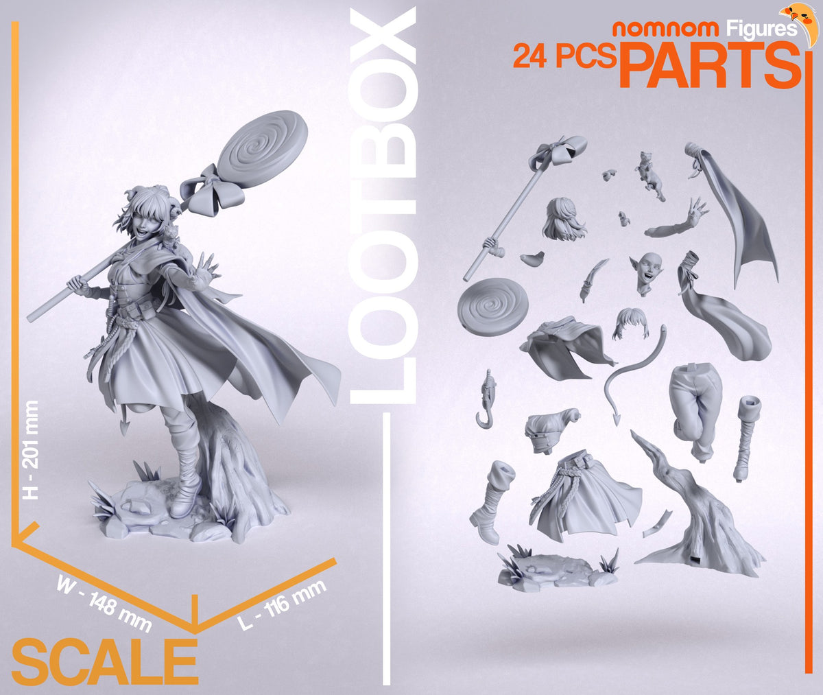Jester Lavorre resin figure