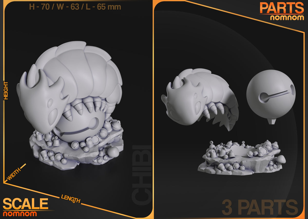 Chibi Bell Beast resin figure