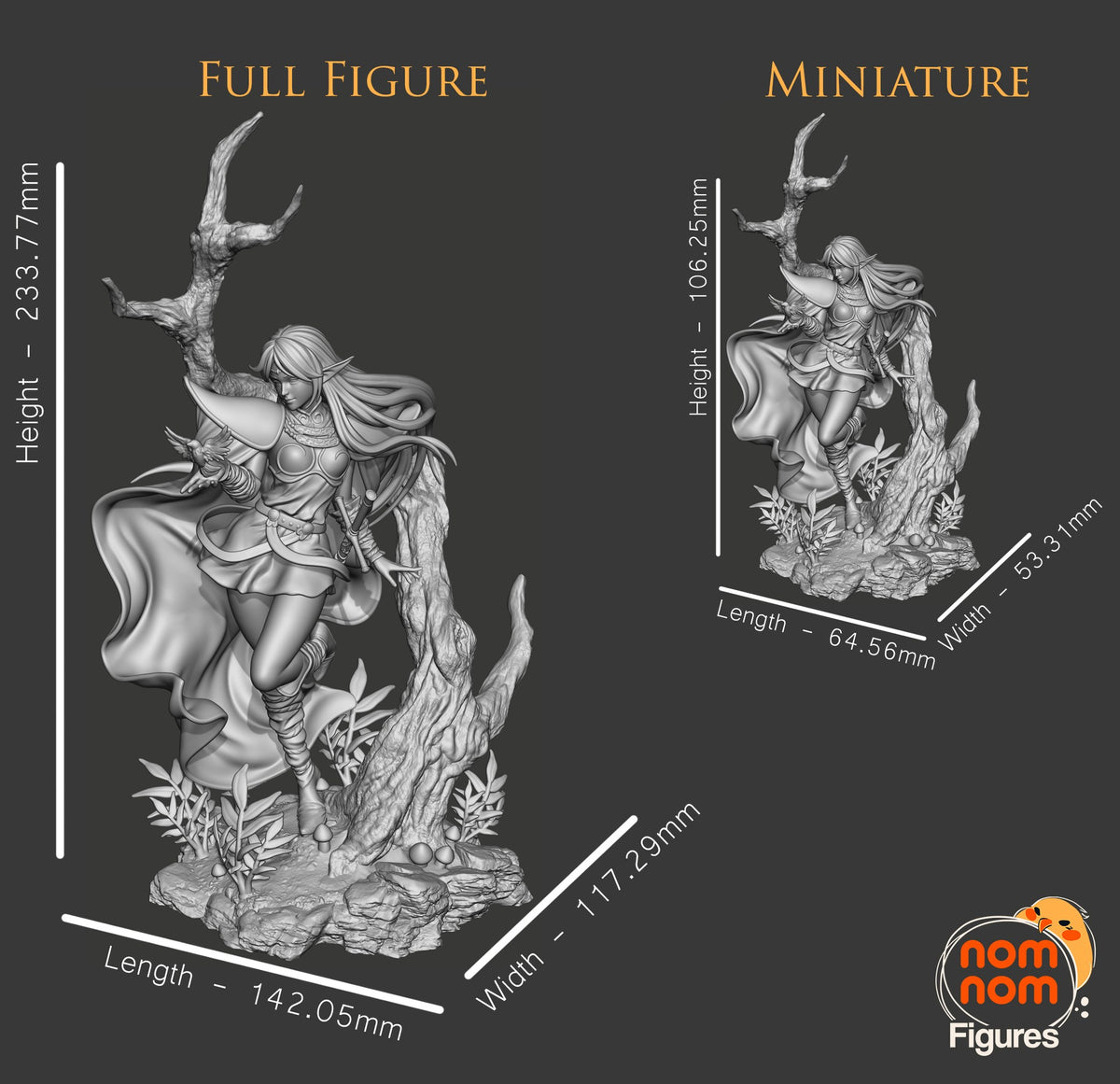 Deedlit resin figure