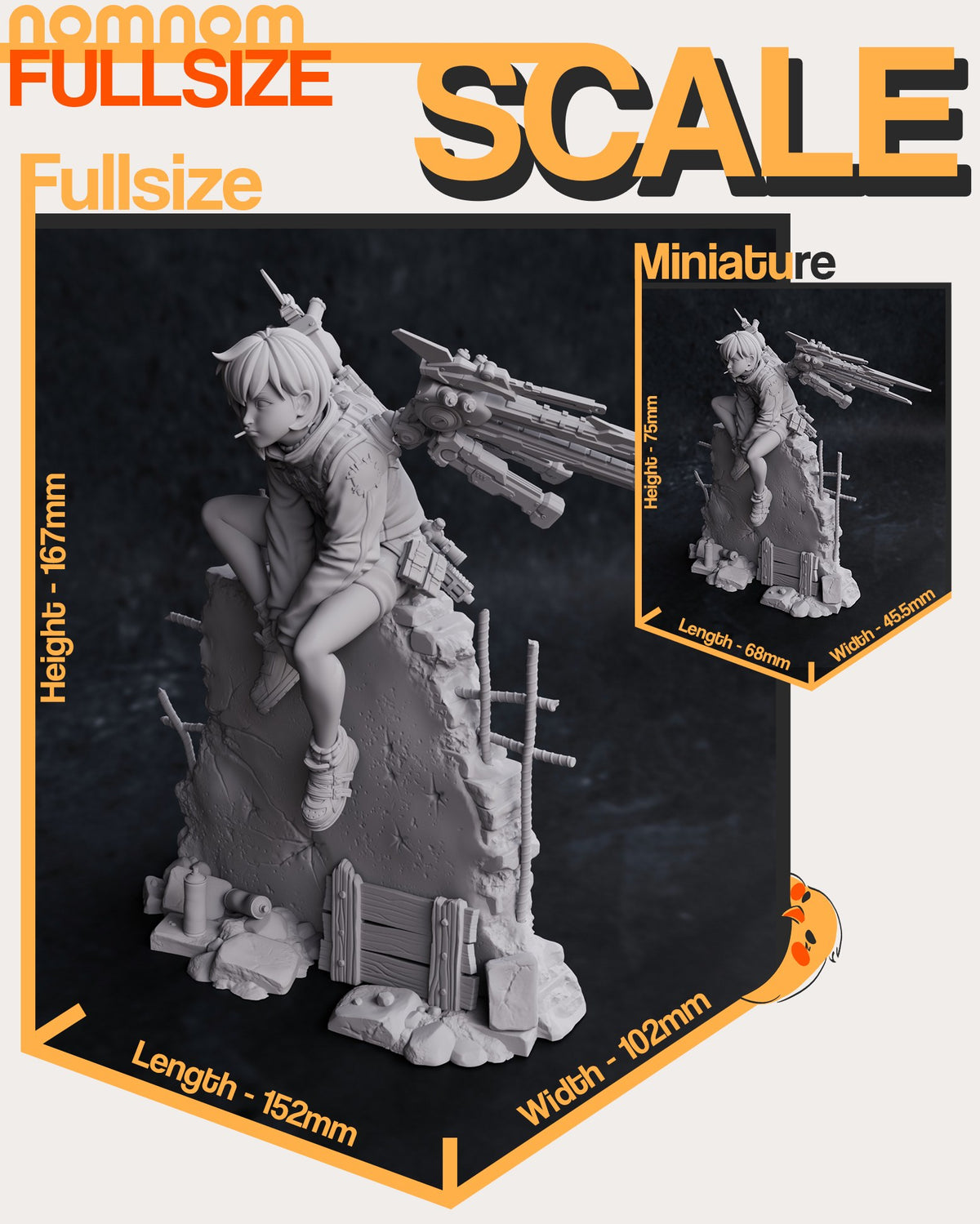 Valrie resin figure