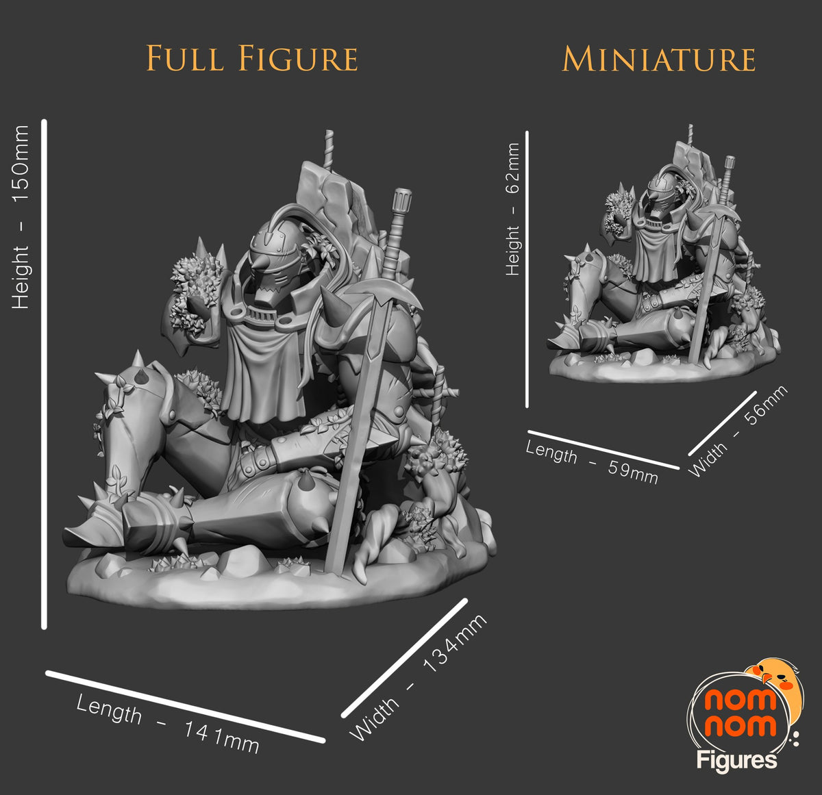 Alphonse Elric resin figure