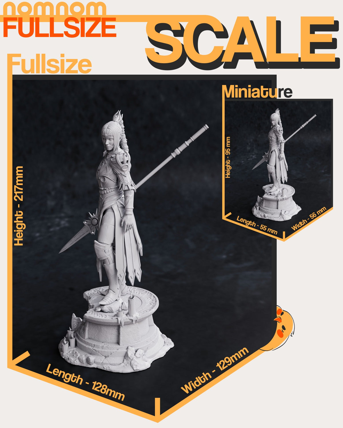 Shadowheart resin figure