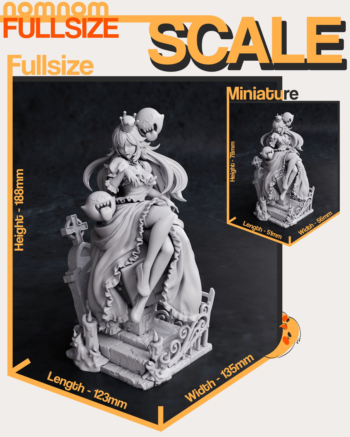 Booette resin figure