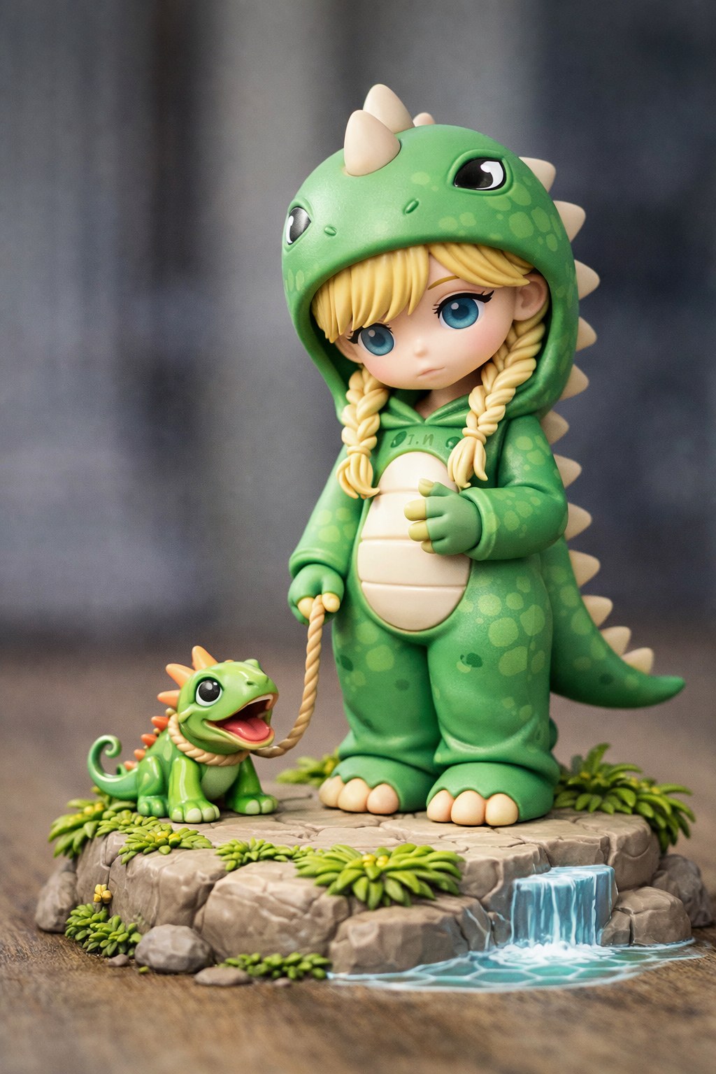Lumi resin figure