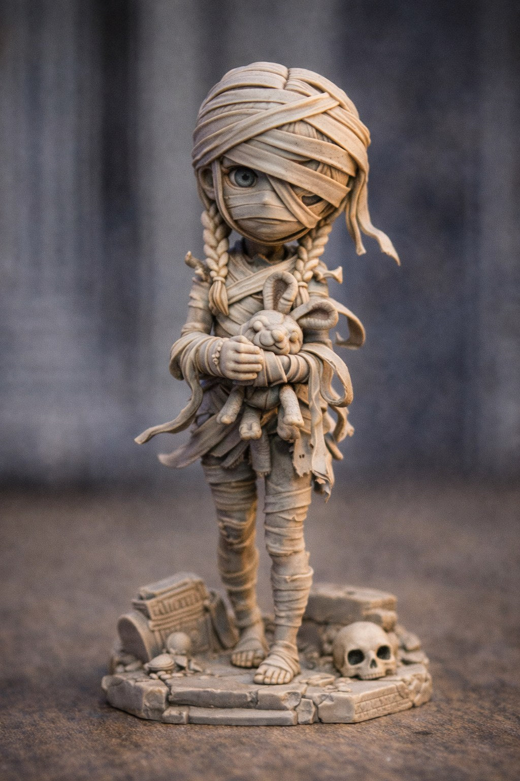 Lumi resin figure