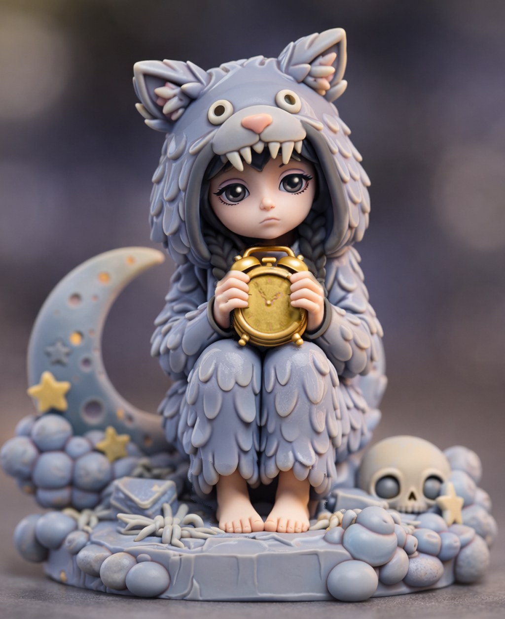 Lumi resin figure