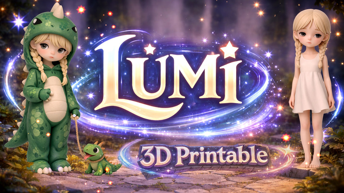 Lumi resin figure