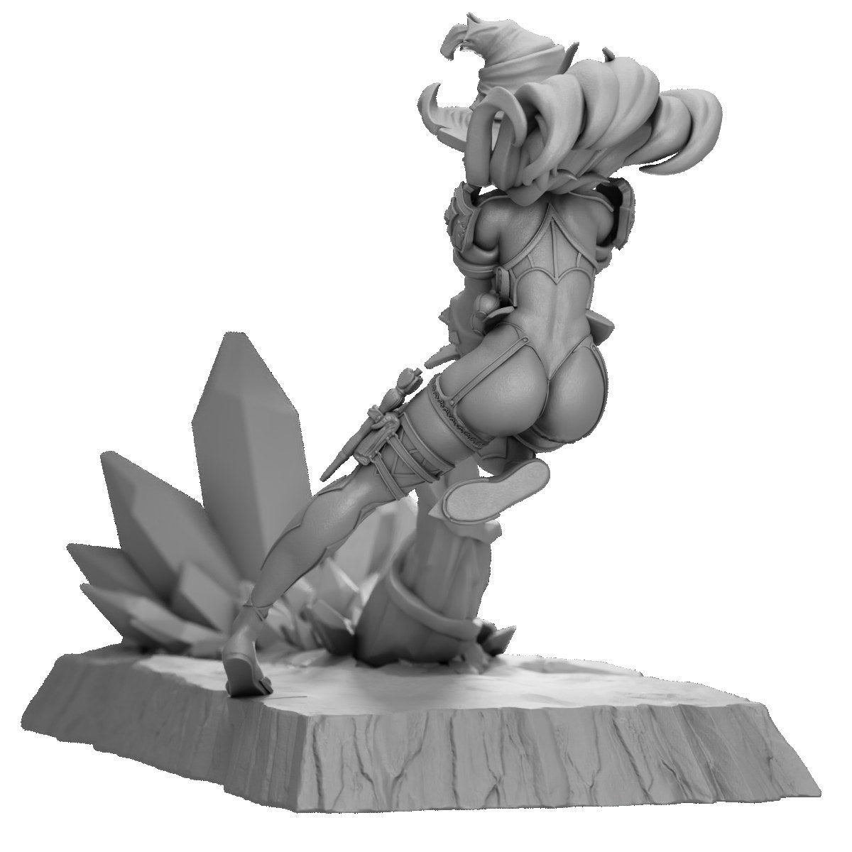 Saelum, Lordess of the Red Tower resin figure