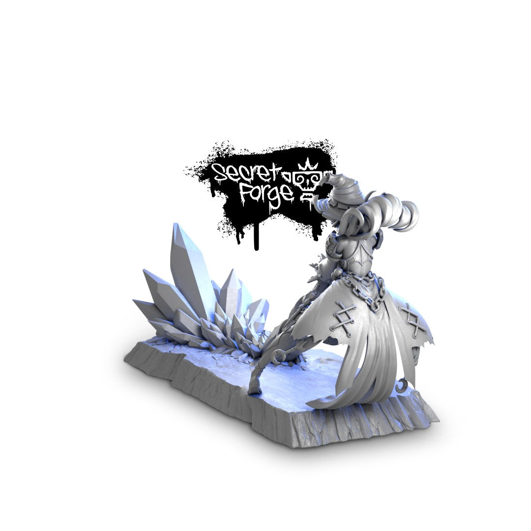 Saelum, Lordess of the Red Tower resin figure
