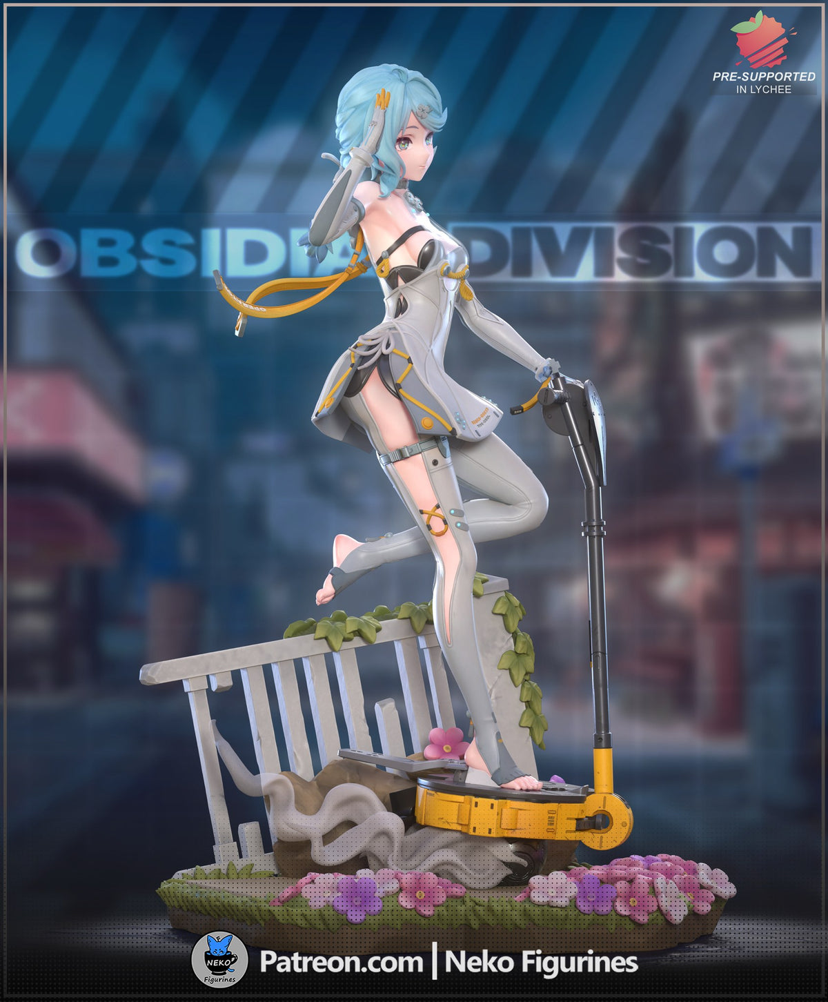 Seed Jr resin figure