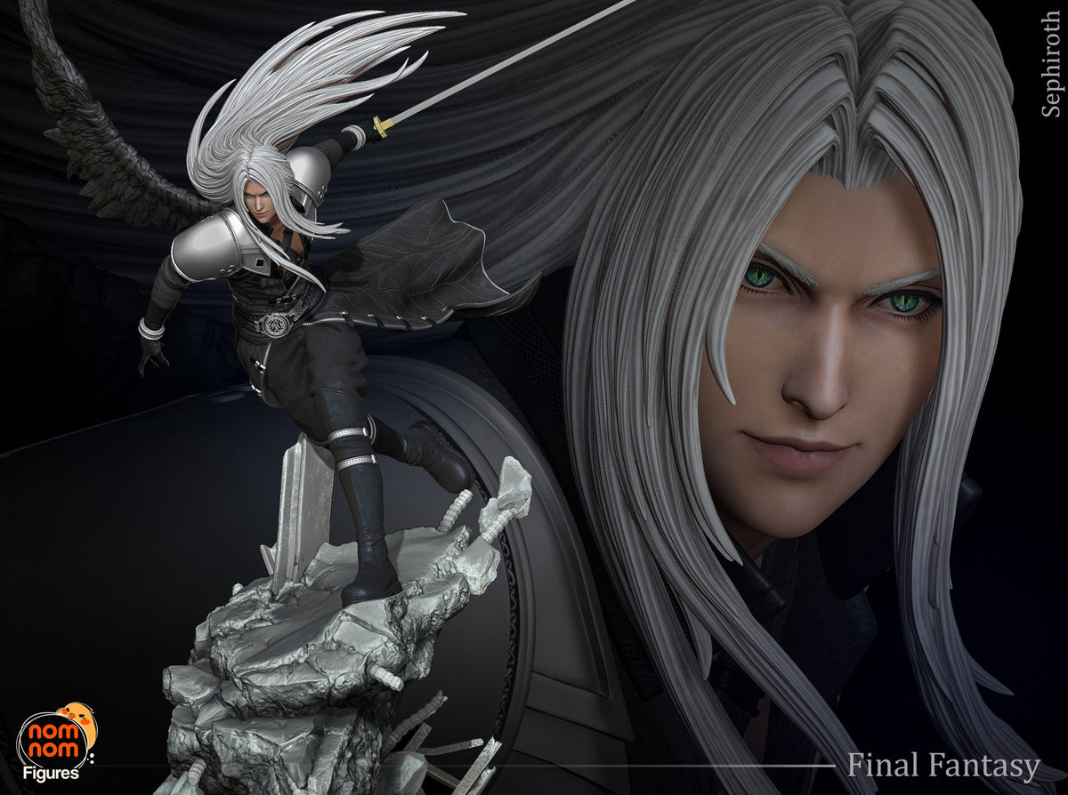 Sephiroth resin figure