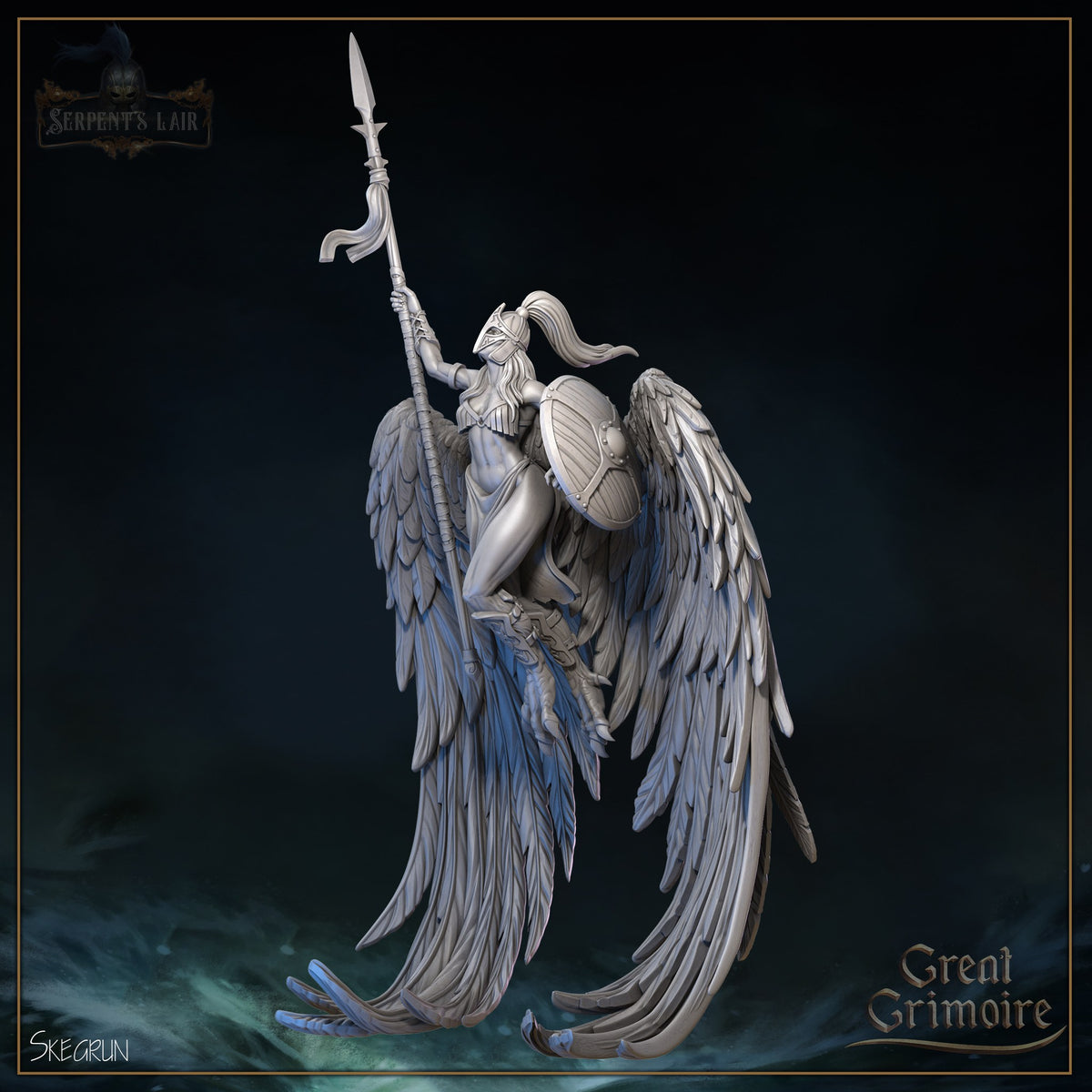 Skegrun resin figure
