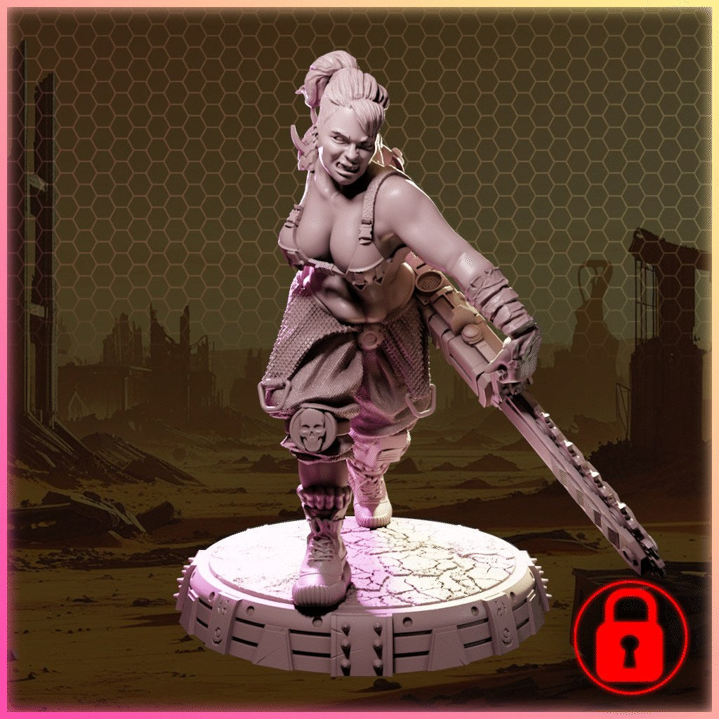 Severia Gault resin figure