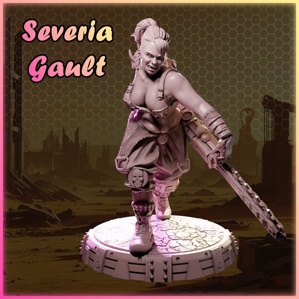 Severia Gault resin figure