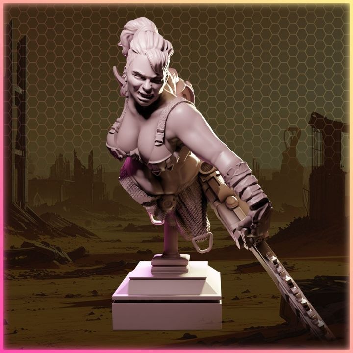 Severia Gault resin figure