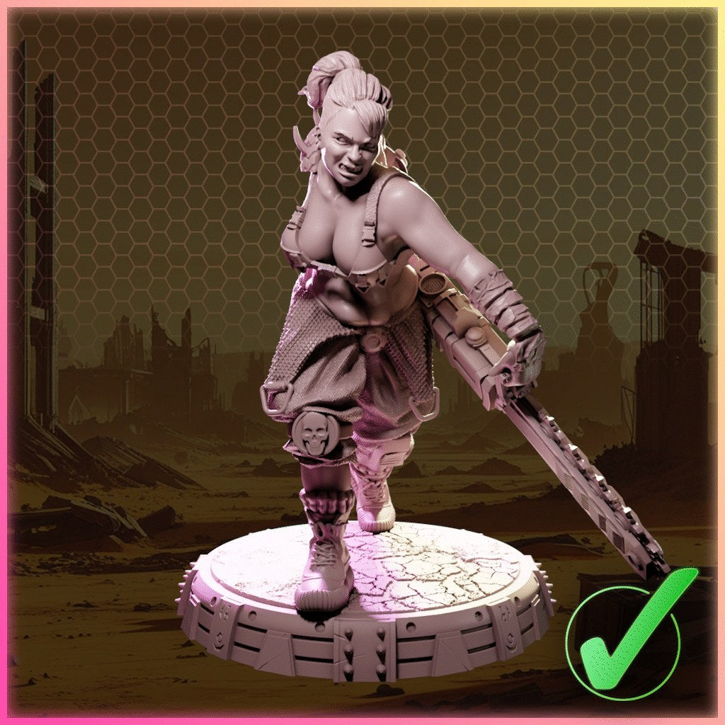 Severia Gault resin figure