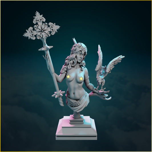 Sibfa resin figure