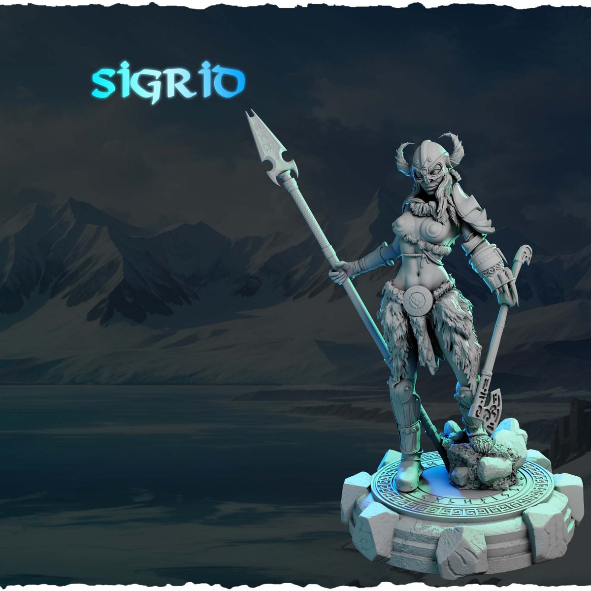 Sigrid resin figure
