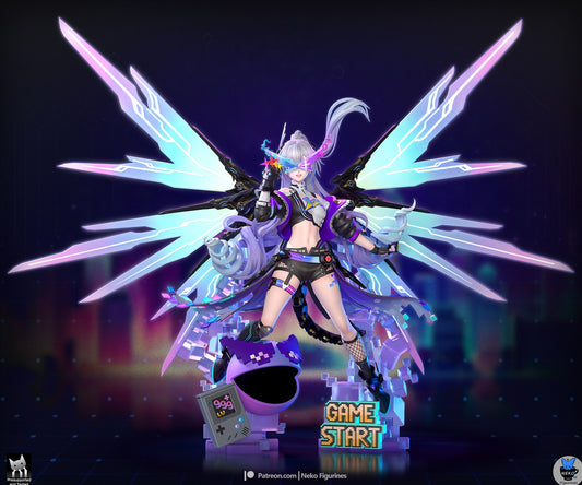 Silver wolf LV999 resin figure