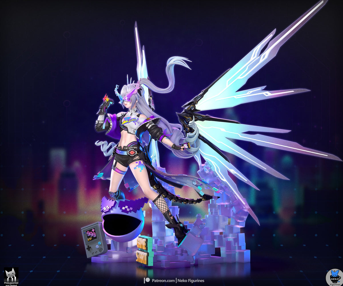 Silver wolf LV999 resin figure