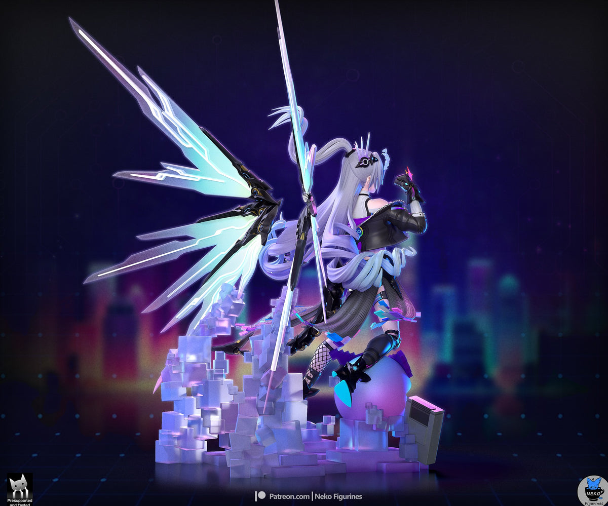 Silver wolf LV999 resin figure