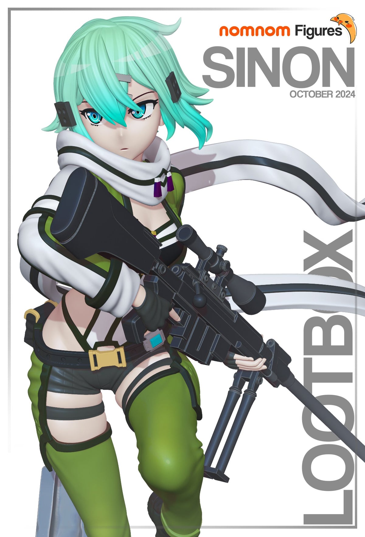 Sinon resin figure