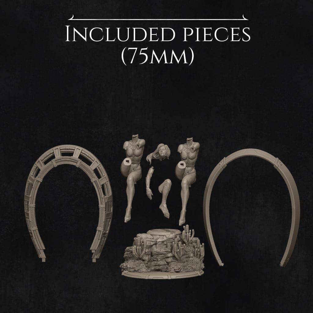 My Identity | 32mm–140mm | 3D Printed Figure | Art Piece | Nerikson | Nerdy Creations