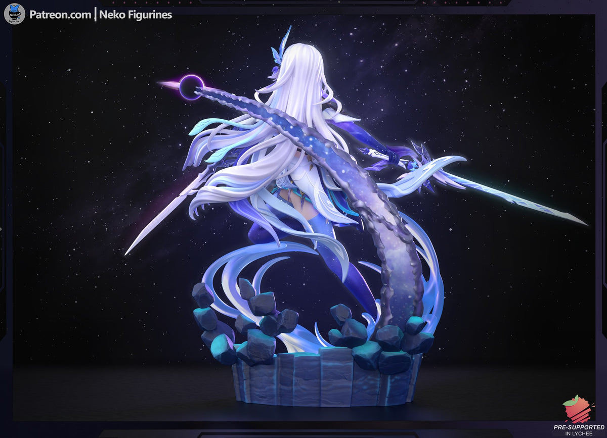 Skirk (Genshin Impact) resin figure