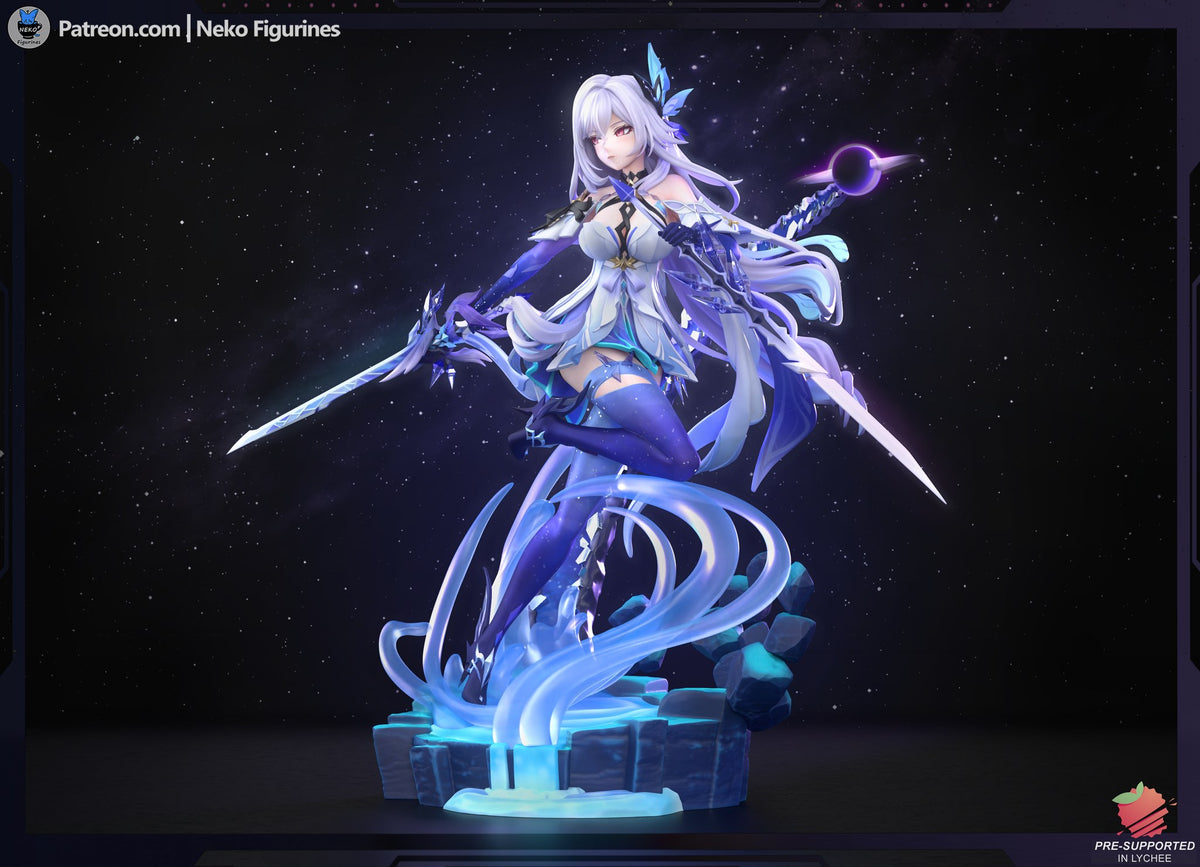 Skirk (Genshin Impact) resin figure