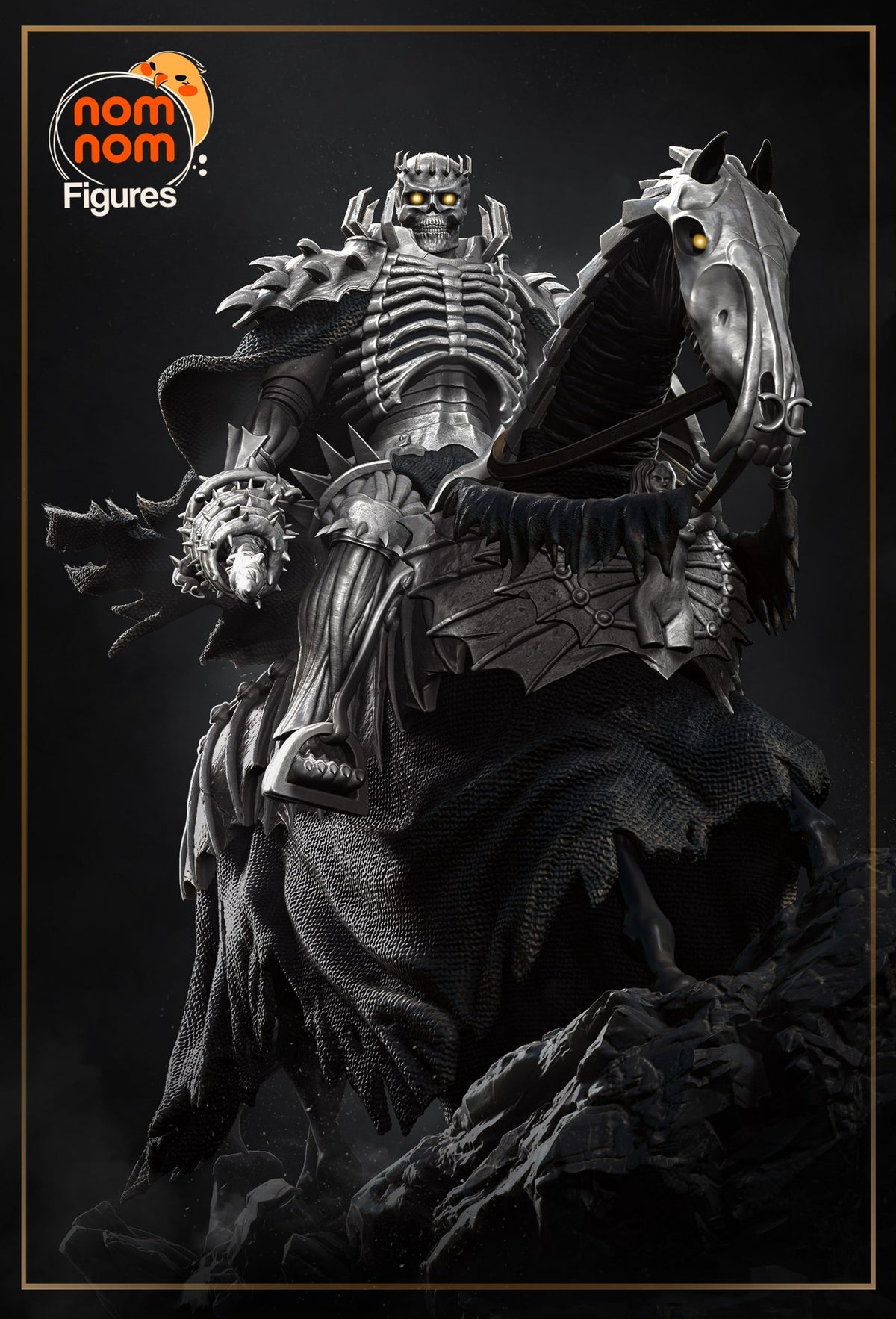 Skull Knight resin figure