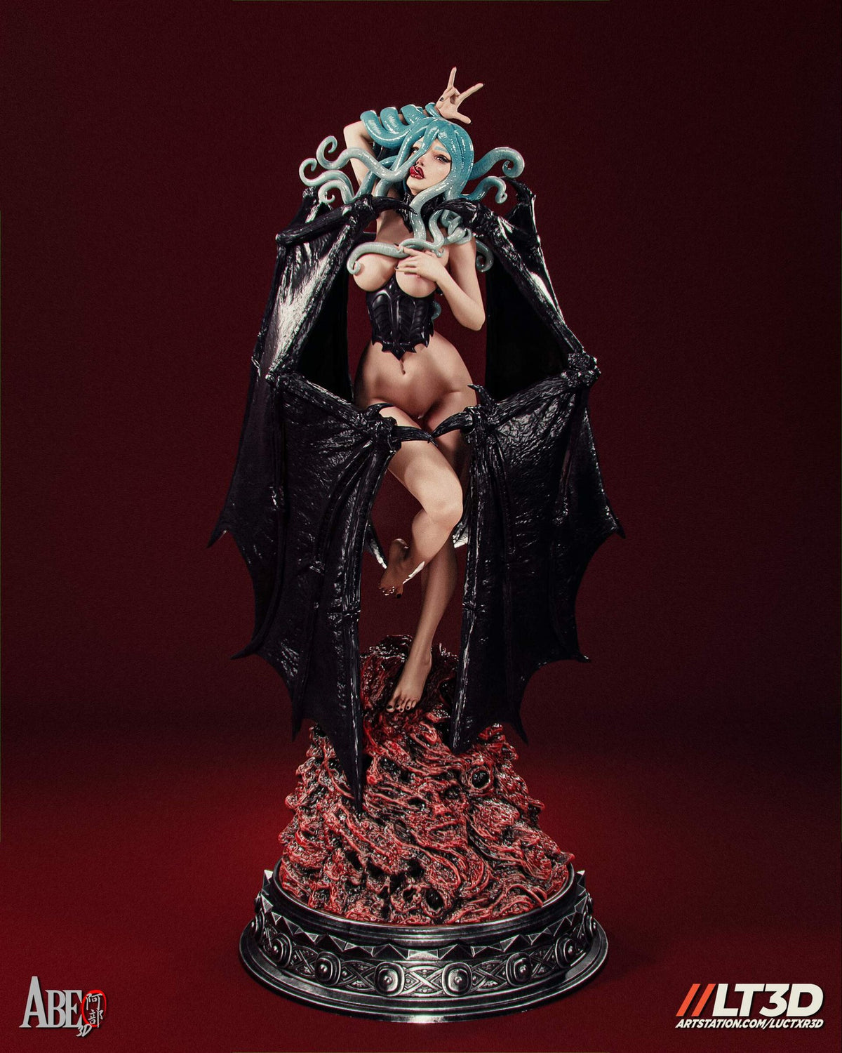 Slan resin figure