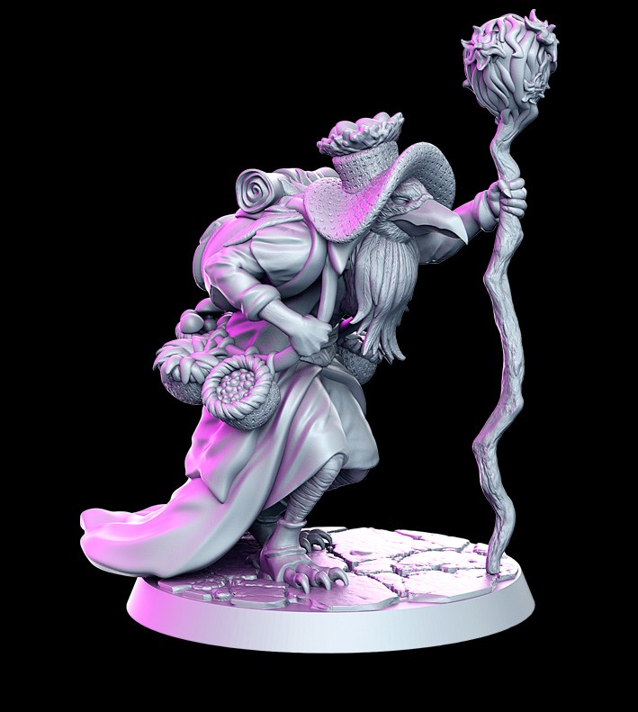 Dhrameek resin figure