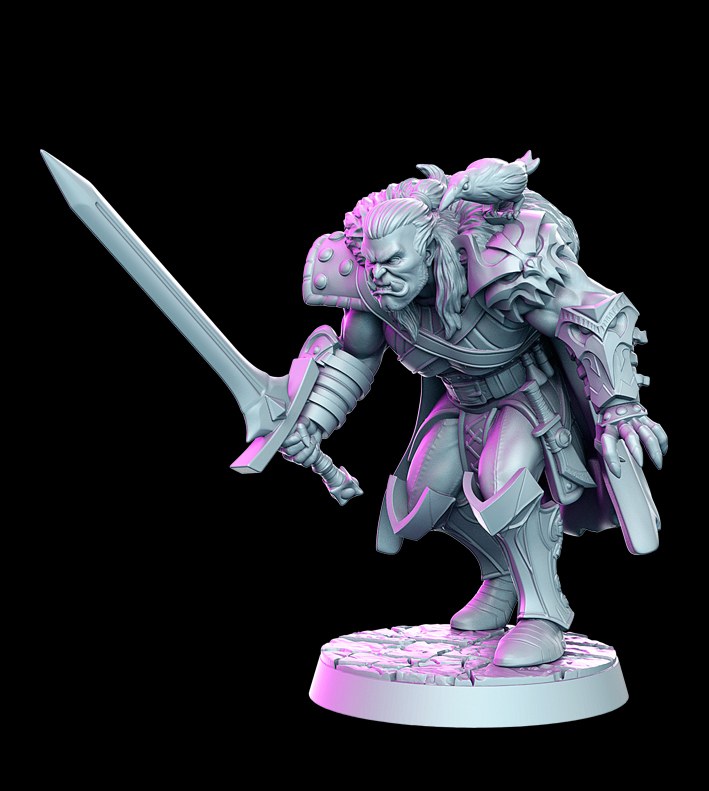 Gazzmal resin figure