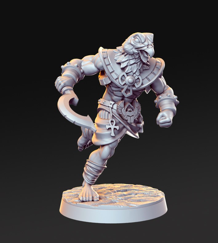 Horathi Warriors resin figure