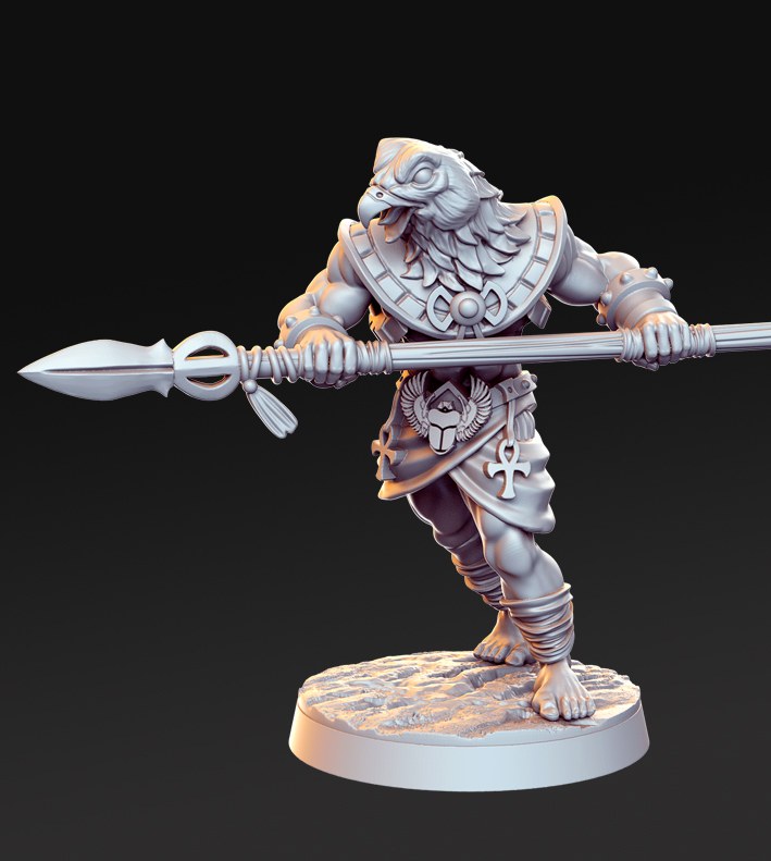 Horathi Warriors resin figure