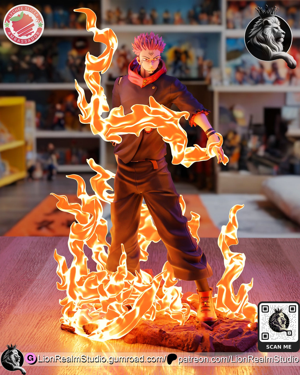 Sukuna Arrow Fire resin figure