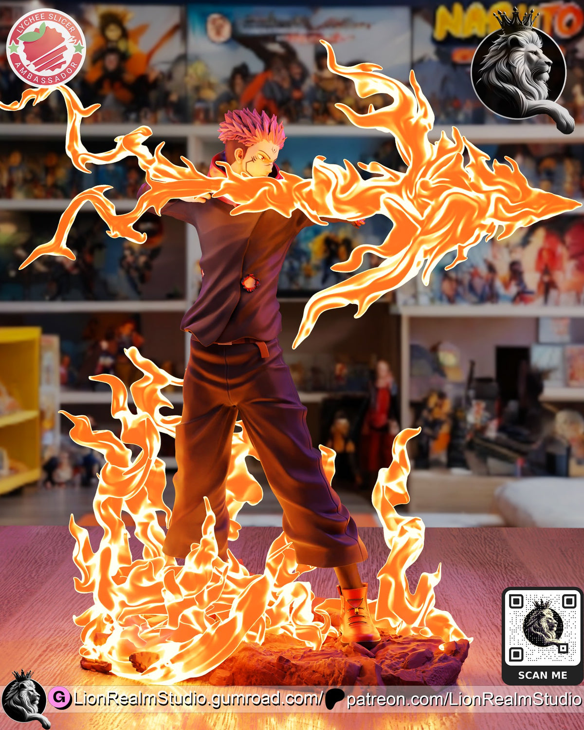 Sukuna Arrow Fire resin figure