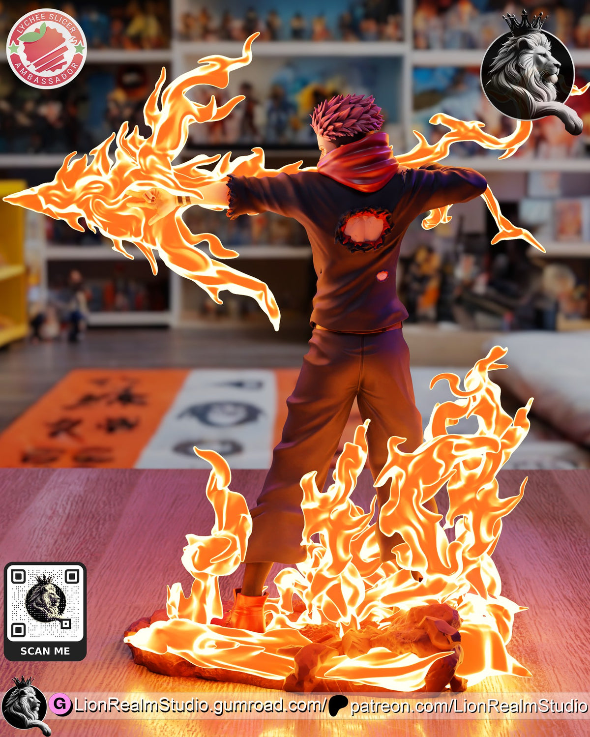 Sukuna Arrow Fire resin figure