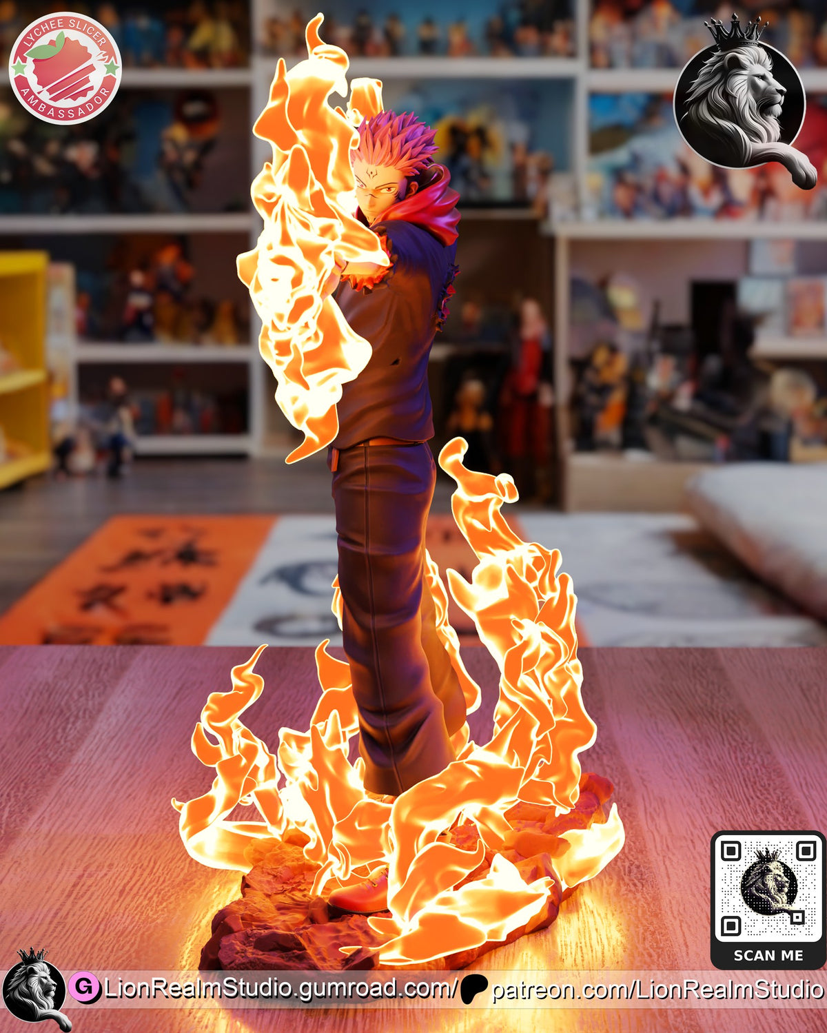 Sukuna Arrow Fire resin figure